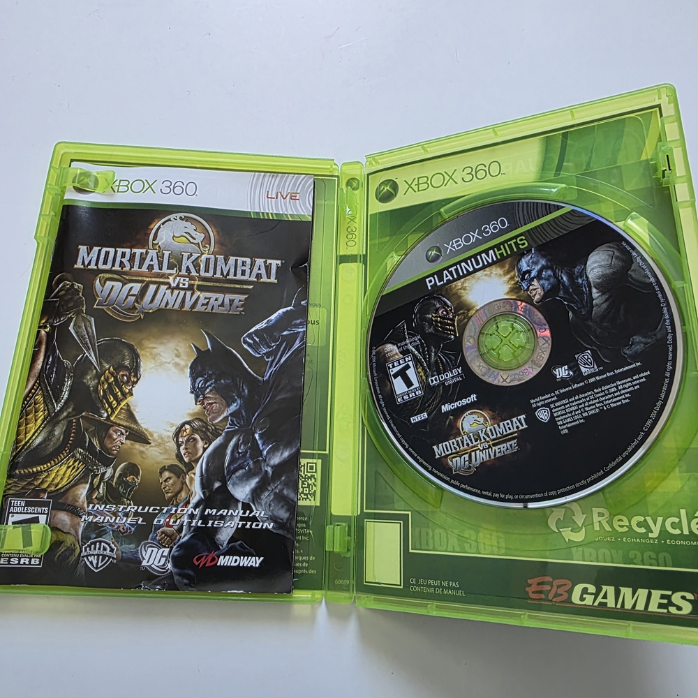 4 For 20 Mortal Kombat vs DC Universe Xbox 360 Game